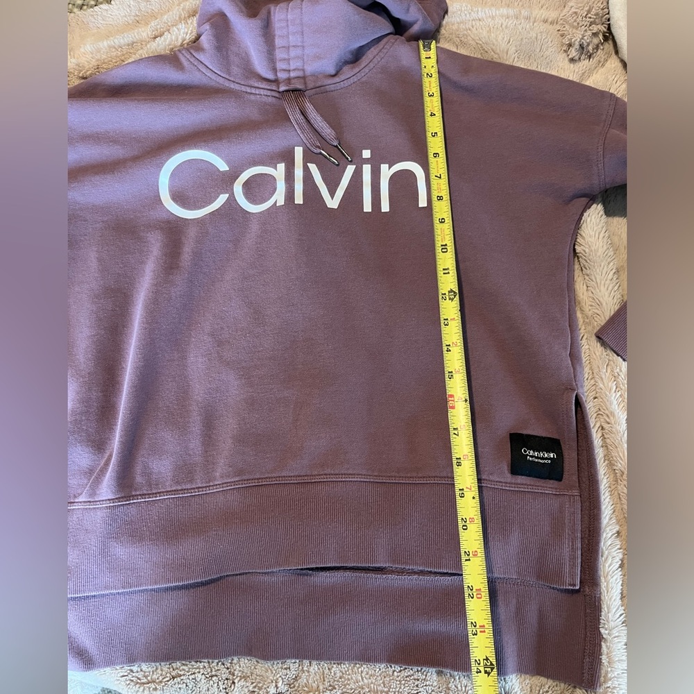 Calvin Klein Mauve women’s cowl neck sweatshirt - Picture 9 of 10